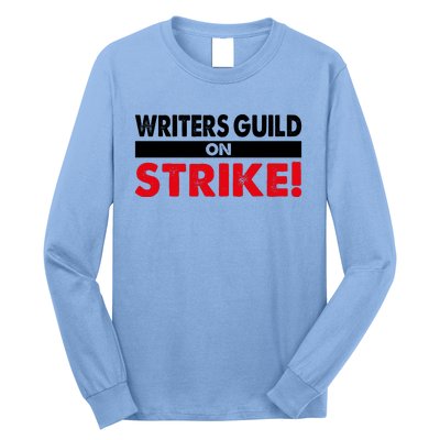 WGA Writers Guild Of America On Strike Anti AI Chatbots Long Sleeve Shirt