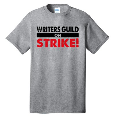 WGA Writers Guild Of America On Strike Anti AI Chatbots Tall T-Shirt