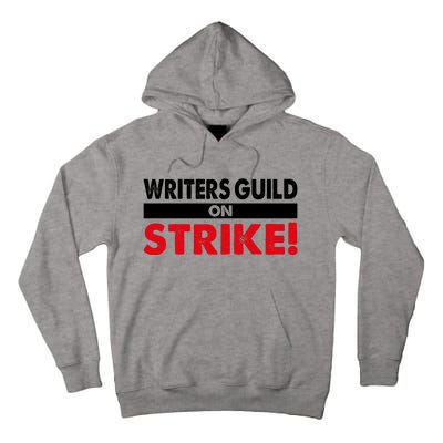 WGA Writers Guild Of America On Strike Anti AI Chatbots Tall Hoodie