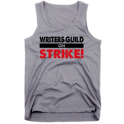 WGA Writers Guild Of America On Strike Anti AI Chatbots Tank Top