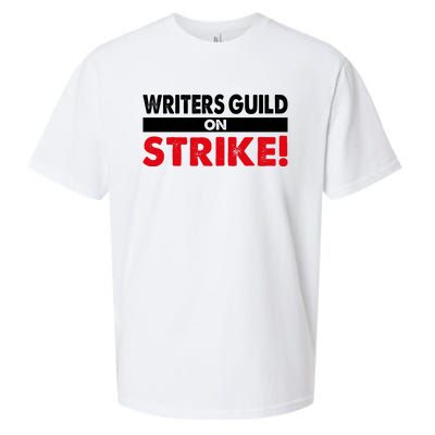 WGA Writers Guild Of America On Strike Anti AI Chatbots Sueded Cloud Jersey T-Shirt