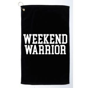 Weekend Warrior Gift Party Ing Bar Keg Pong Team Varsity Gift Platinum Collection Golf Towel