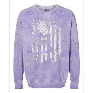 Wakeboarding Wakeboard Gift Colorblast Crewneck Sweatshirt