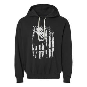 Wakeboarding Wakeboard Gift Garment-Dyed Fleece Hoodie