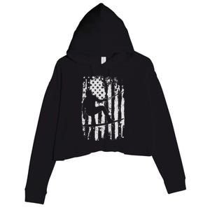 Wakeboarding Wakeboard Gift Crop Fleece Hoodie