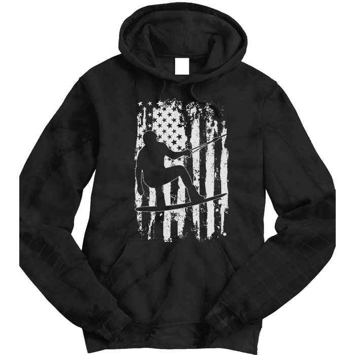 Wakeboarding Wakeboard Gift Tie Dye Hoodie