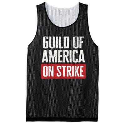 WGA Writers Guild Of America On Strike Mesh Reversible Basketball Jersey Tank