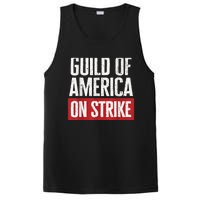 WGA Writers Guild Of America On Strike PosiCharge Competitor Tank