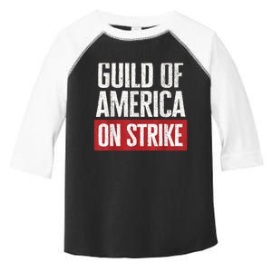 WGA Writers Guild Of America On Strike Toddler Fine Jersey T-Shirt