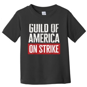 WGA Writers Guild Of America On Strike Toddler T-Shirt