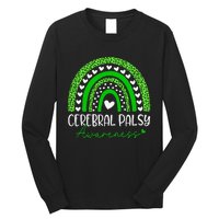 We Wear Green Cerebral Palsy Cp Awareness Long Sleeve Shirt