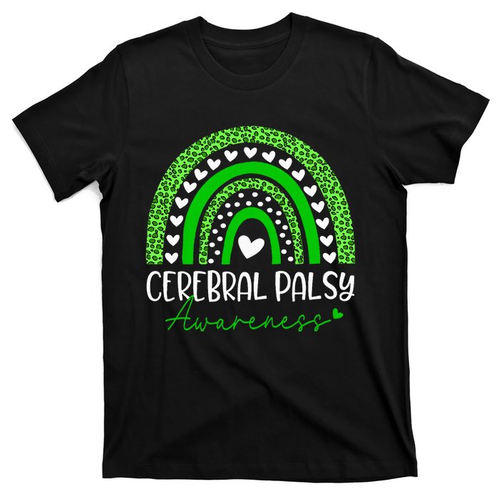 We Wear Green Cerebral Palsy Cp Awareness T-Shirt