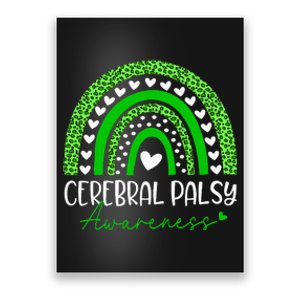 We Wear Green Cerebral Palsy Cp Awareness Poster