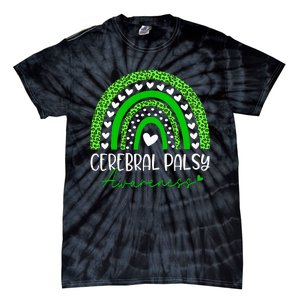 We Wear Green Cerebral Palsy Cp Awareness Tie-Dye T-Shirt