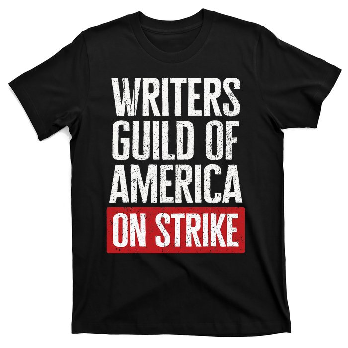 WGA Writers Guild Of America On Strike Anti AI Chatbots T-Shirt