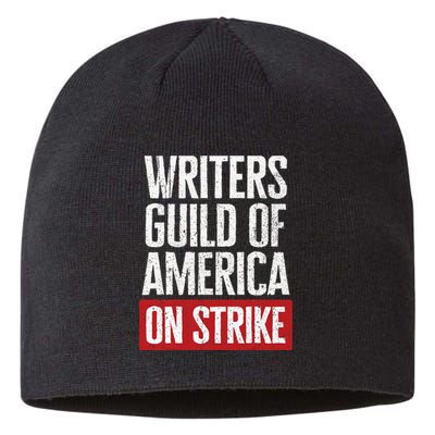 WGA Writers Guild Of America On Strike Anti AI Chatbots Sustainable Beanie