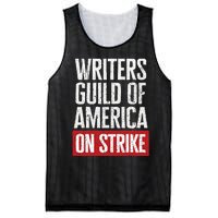 WGA Writers Guild Of America On Strike Anti AI Chatbots Mesh Reversible Basketball Jersey Tank