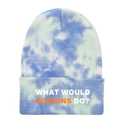 What Would Goggins Do? Gift Tie Dye 12in Knit Beanie