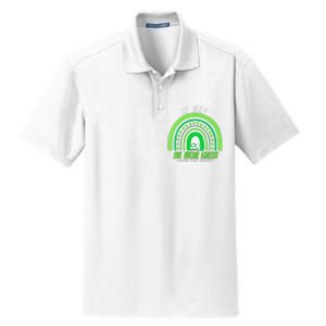 We Wear Green Mental Health Awareness Dry Zone Grid Polo