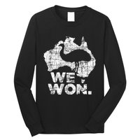 We Won Great Emu War Australian History Emu Lover Long Sleeve Shirt