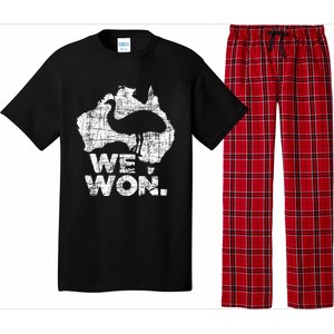 We Won Great Emu War Australian History Emu Lover Pajama Set