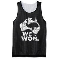 We Won Great Emu War Australian History Emu Lover Mesh Reversible Basketball Jersey Tank