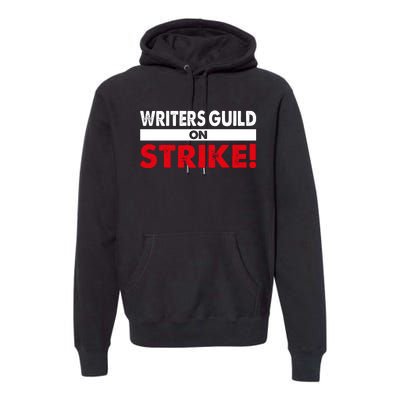 WGA Writers Guild Of America On Strike Anti AI Chatbots Premium Hoodie