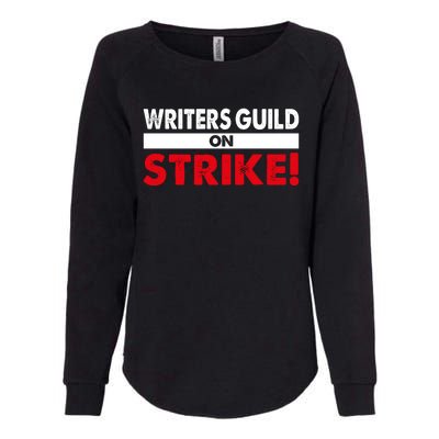 WGA Writers Guild Of America On Strike Anti AI Chatbots Womens California Wash Sweatshirt