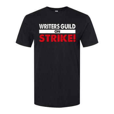 WGA Writers Guild Of America On Strike Anti AI Chatbots Softstyle CVC T-Shirt