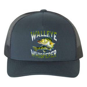 Walleye Whisperer Graphic Fishing Gift Fisher Meaningful Gift Yupoong Adult 5-Panel Trucker Hat