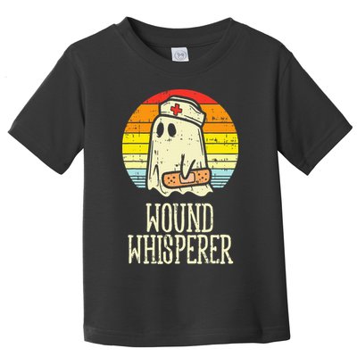Wound Whisperer Ghost Nurse Boo Halloween Nursing RN Toddler T-Shirt