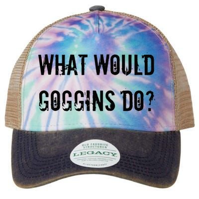 What Would Goggins Do Motivational Workout Inspiration Legacy Tie Dye Trucker Hat