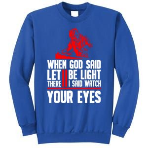 Welding Welder Great Gift Funny Metal Fabricator Welding Gift Sweatshirt