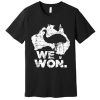 We Won Great Emu War Australian History Emu Lover Premium T-Shirt