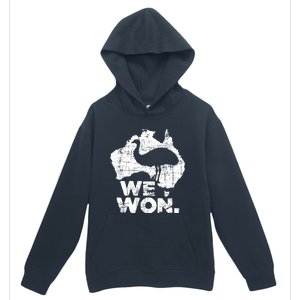 We Won Great Emu War Australian History Emu Lover Urban Pullover Hoodie