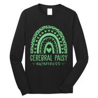 We Wear Green Cerebral Palsy Awareness CP Month Long Sleeve Shirt