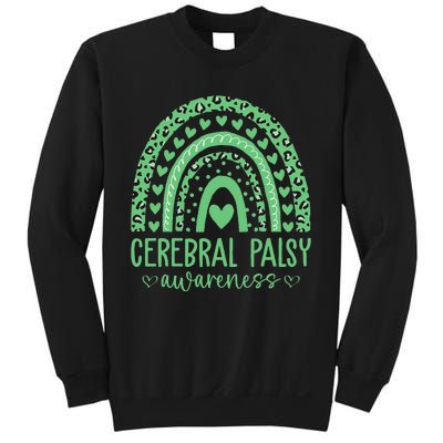 We Wear Green Cerebral Palsy Awareness CP Month Sweatshirt