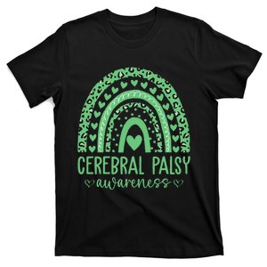 We Wear Green Cerebral Palsy Awareness CP Month T-Shirt