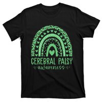 We Wear Green Cerebral Palsy Awareness CP Month T-Shirt