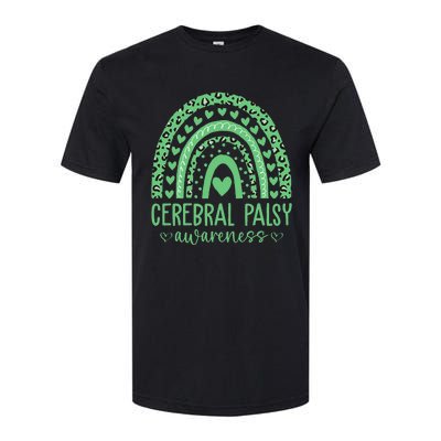 We Wear Green Cerebral Palsy Awareness CP Month Softstyle CVC T-Shirt