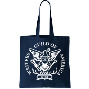 WGA Writers Guild Of America On Strike Anti AI Chatbots Tote Bag