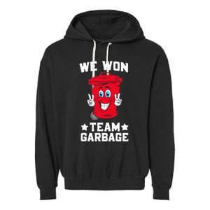 We Won Garbage Team Garment-Dyed Fleece Hoodie