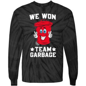 We Won Garbage Team Tie-Dye Long Sleeve Shirt