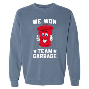 We Won Garbage Team Garment-Dyed Sweatshirt