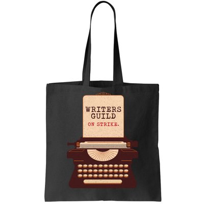 WGA Writers Guild Of America On Strike Anti AI Chatbots Tote Bag