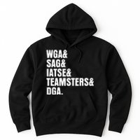 WGA Writers Guild Of America On Strike Anti AI Chatbots Hoodie