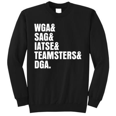 WGA Writers Guild Of America On Strike Anti AI Chatbots Sweatshirt