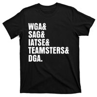 WGA Writers Guild Of America On Strike Anti AI Chatbots T-Shirt