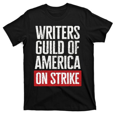 WGA Writers Guild Of America On Strike Anti AI Chatbots T-Shirt