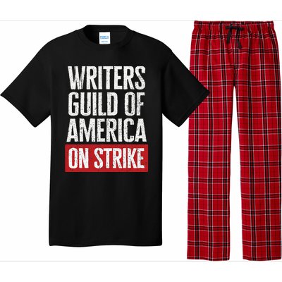 WGA Writers Guild Of America On Strike Anti AI Chatbots Pajama Set